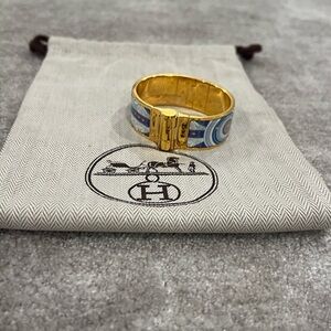 Hermes enamel bangle